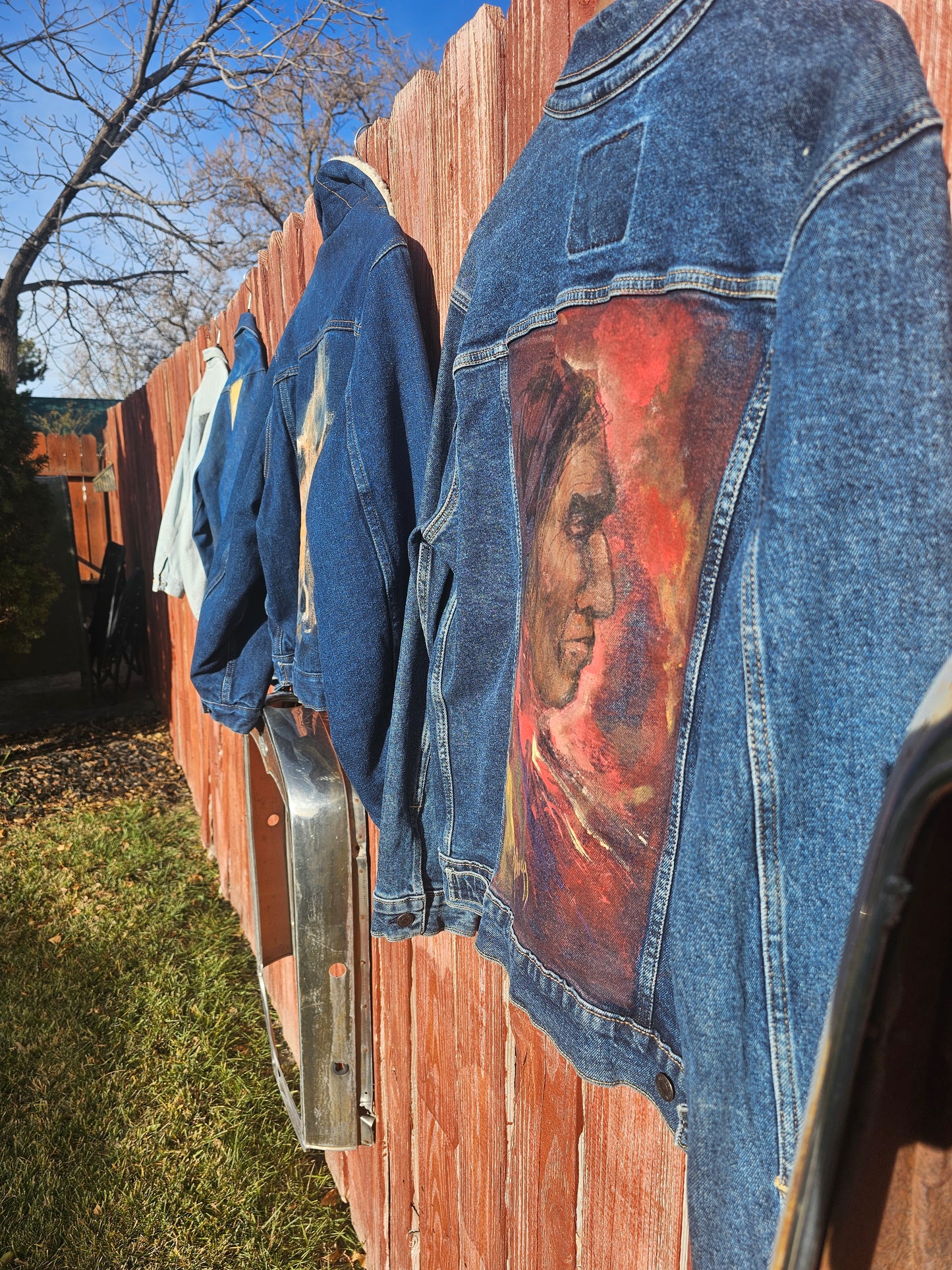 Native American Denim Jacket